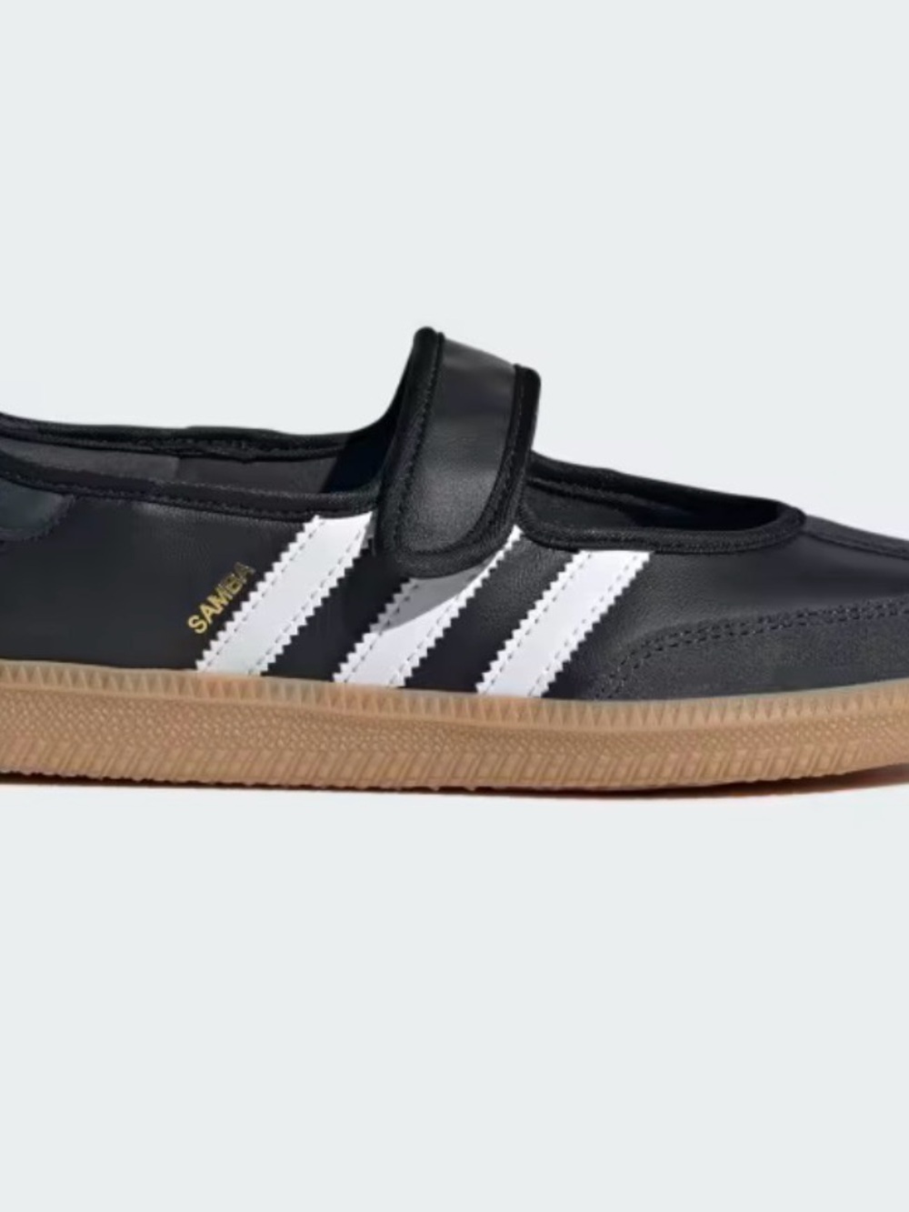 Adidas Women’s Samba Mary Jane Shoe - Black/White - Picture 2 of 2